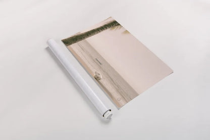 Dominican Fishing Boats by Nathan Larson. shown as a rolled paper print. Available as archival giclee rolled canvas, fine art paper, or poster print. SKU 73714i.