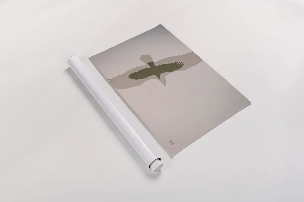 Double Eagle by Nathan Larson. shown as a rolled paper print. Available as archival giclee rolled canvas, fine art paper, or poster print. SKU 78766i.