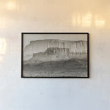 Dream Mesa Sepia by Nathan Larson. shown as a paper print in a black flame. Available as a archival giclee rolled canvas, fine art paper, or poster print. SKU 99198i.