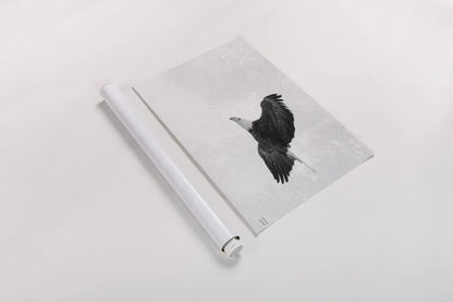 Eagle Eye by Nathan Larson. shown as a rolled paper print. Available as archival giclee rolled canvas, fine art paper, or poster print. SKU 99246i.