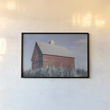 End of the Field by Nathan Larson. shown as a paper print in a black flame. Available as a archival giclee rolled canvas, fine art paper, or poster print. SKU 98344i.