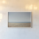 End of the Road by Nathan Larson. shown as a paper print in a white frame. Available as a archival giclee rolled canvas, fine art paper, or poster print. SKU 88488i.