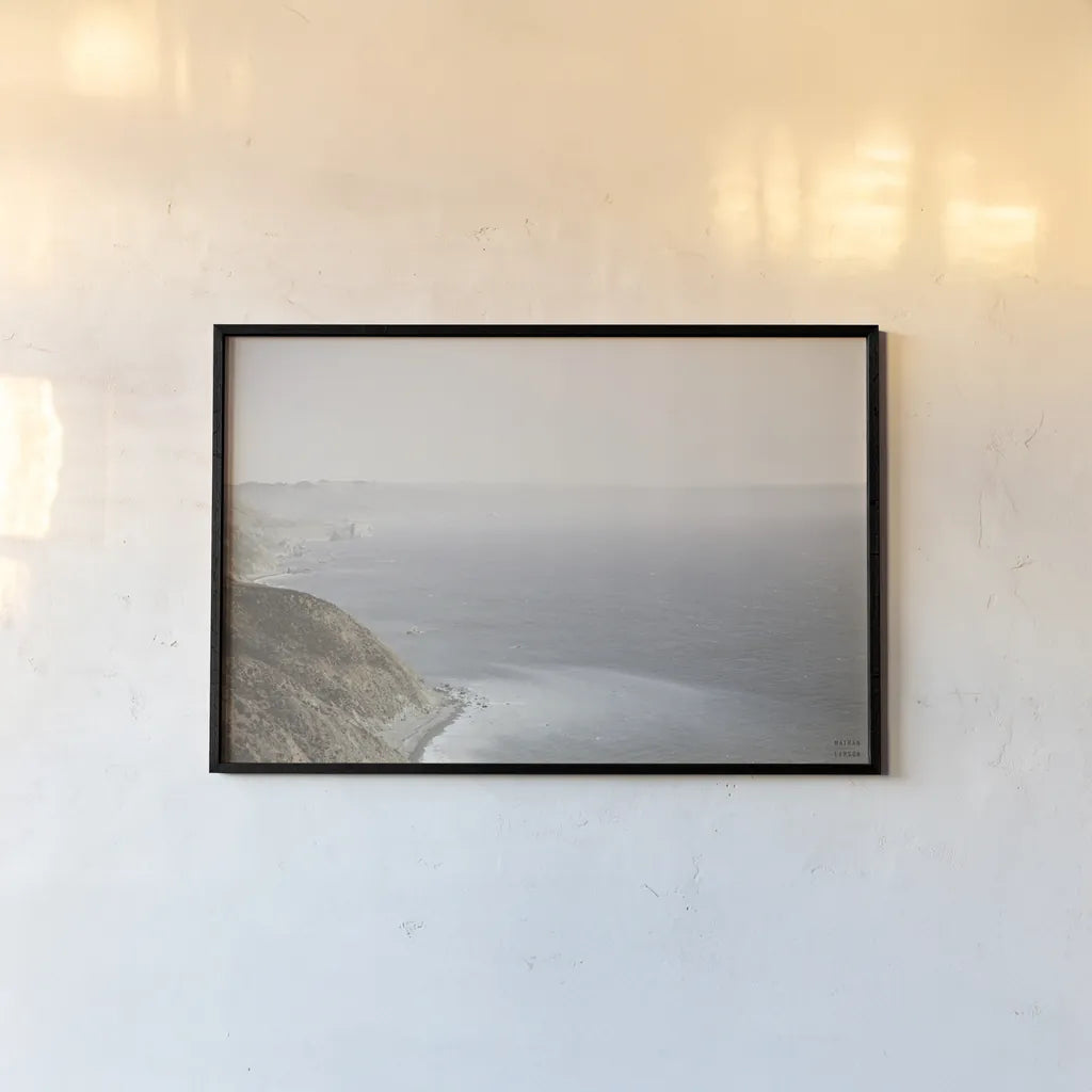Endless Pacific by Nathan Larson. shown as a paper print in a black flame. Available as a archival giclee rolled canvas, fine art paper, or poster print. SKU 97439i.