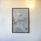 Everglades Pair by Nathan Larson. shown as a paper print in a black flame. Available as a archival giclee rolled canvas, fine art paper, or poster print. SKU 97617h.