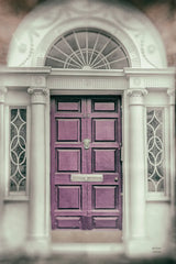 Faded Dublin Door Purple by Nathan Larson. SKU 104277h. Archival Giclee Fine art print for wall decor.