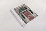 Faded Dublin Door Red by Nathan Larson. shown as a rolled paper print. Available as archival giclee rolled canvas, fine art paper, or poster print. SKU 104271h.