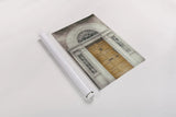 Faded Dublin Door Yellow by Nathan Larson. shown as a rolled paper print. Available as archival giclee rolled canvas, fine art paper, or poster print. SKU 104273h.