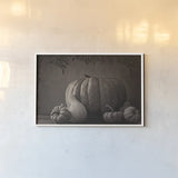 Fall Harvest Sepia I by Nathan Larson. shown as a paper print in a white frame. Available as a archival giclee rolled canvas, fine art paper, or poster print. SKU 102569i.