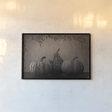 Fall Harvest Sepia III by Nathan Larson. shown as a paper print in a black flame. Available as a archival giclee rolled canvas, fine art paper, or poster print. SKU 102571i.