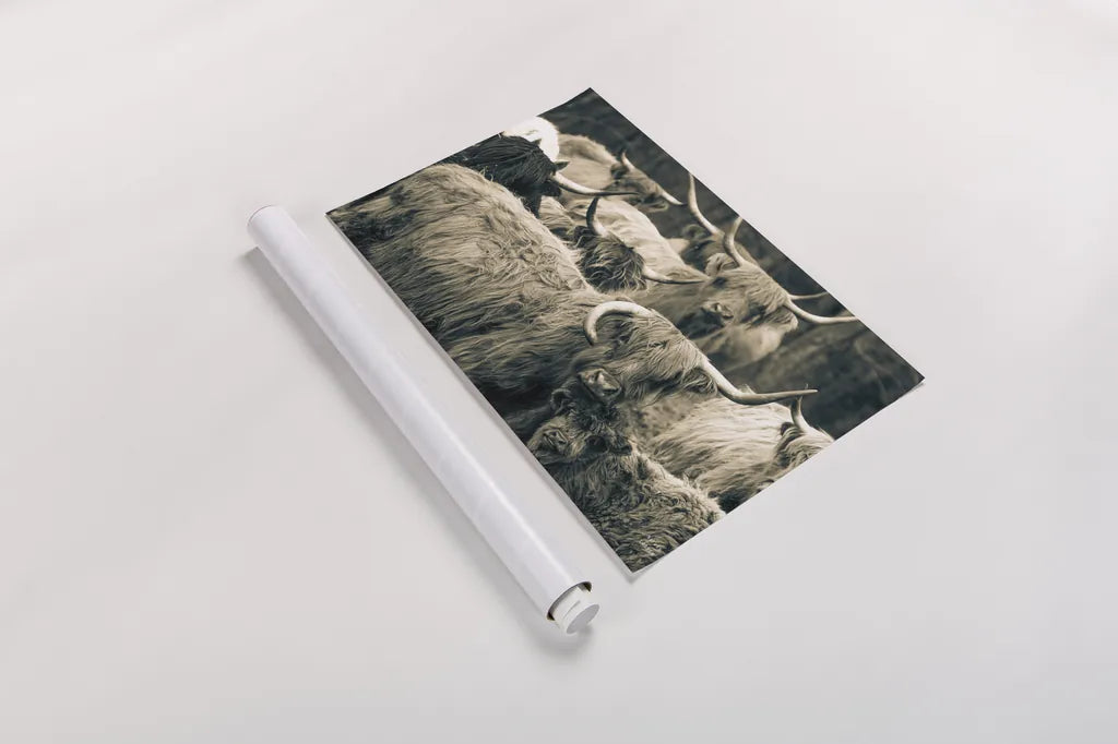 Family Portrait by Nathan Larson. shown as a rolled paper print. Available as archival giclee rolled canvas, fine art paper, or poster print. SKU 96202i.