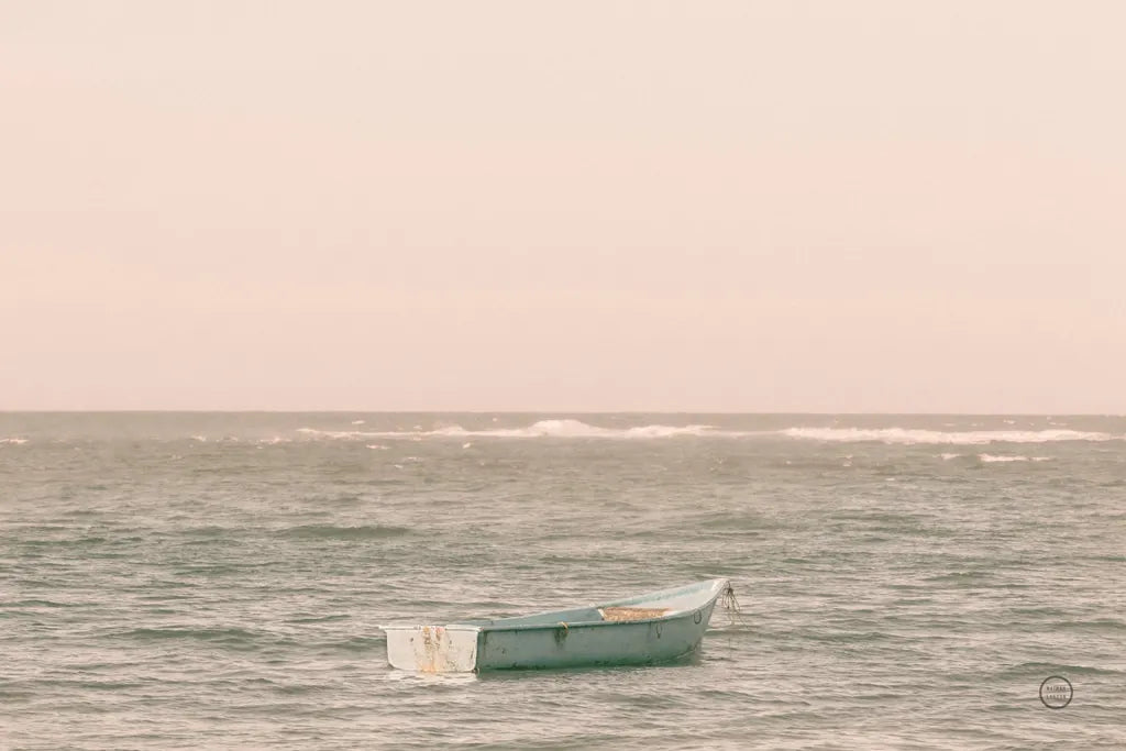 Fishing Boat by Nathan Larson. SKU 72055i. Archival Giclee Fine art print for wall decor.