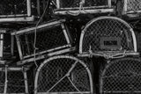 Fishing Village Traps by Nathan Larson. SKU 102033i. Archival Giclee Fine art print for wall decor.