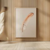 Floating Feathers III by Nathan Larson. shown as over sized large wall art. Available as an archival giclee rolled canvas, fine art paper, or poster print. SKU 71170h.