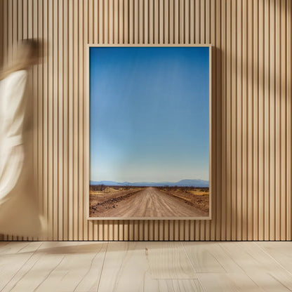 Follow Your Road by Nathan Larson. shown as over sized large wall art. Available as an archival giclee rolled canvas, fine art paper, or poster print. SKU 77275h.