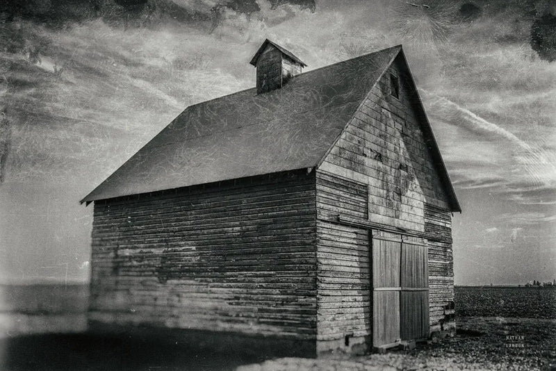 Forgotten Farm by Nathan Larson. SKU 98340i. Archival Giclee Fine art print for wall decor.