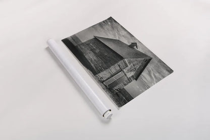 Forgotten Farm by Nathan Larson. shown as a rolled paper print. Available as archival giclee rolled canvas, fine art paper, or poster print. SKU 98340i.