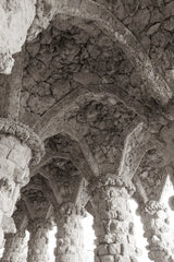Gaudi Vaults I by Nathan Larson. SKU 87718h. Archival Giclee Fine art print for wall decor.