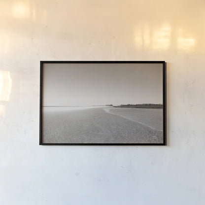 Georgia Island by Nathan Larson. shown as a paper print in a black flame. Available as a archival giclee rolled canvas, fine art paper, or poster print. SKU 85275i.