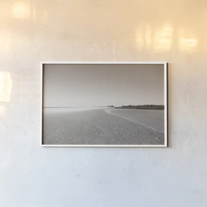 Georgia Island by Nathan Larson. shown as a paper print in a white frame. Available as a archival giclee rolled canvas, fine art paper, or poster print. SKU 85275i.