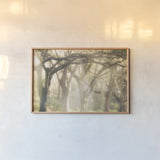 Georgia Rays by Nathan Larson. shown as a paper print in a natural frame. Available as a archival giclee rolled canvas, fine art paper, or poster print. SKU 97951i.