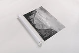 Glacier National Park Gateway BW by Nathan Larson. shown as a rolled paper print. Available as archival giclee rolled canvas, fine art paper, or poster print. SKU 87647i.
