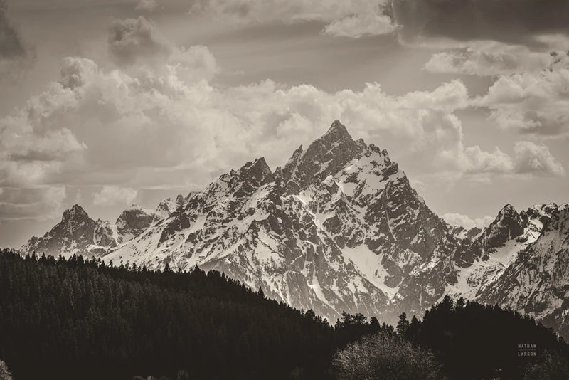 Grand Tetons in Summer by Nathan Larson