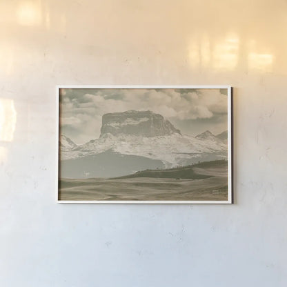 Great Beyond by Nathan Larson. shown as a paper print in a white frame. Available as a archival giclee rolled canvas, fine art paper, or poster print. SKU 85268i.