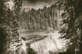 Hidden Falls by Nathan Larson. SKU 82410i. Archival Giclee Fine art print for wall decor.