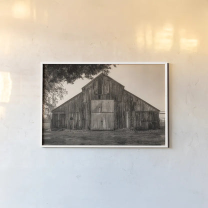 Hiding from the Rain by Nathan Larson. shown as a paper print in a white frame. Available as a archival giclee rolled canvas, fine art paper, or poster print. SKU 78865i.