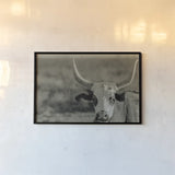 High Desert Herd Sepia by Nathan Larson. shown as a paper print in a black flame. Available as a archival giclee rolled canvas, fine art paper, or poster print. SKU 102775i.