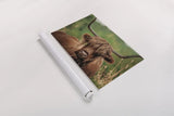 Highland Meadow Portrait by Nathan Larson. shown as a rolled paper print. Available as archival giclee rolled canvas, fine art paper, or poster print. SKU 100483i.