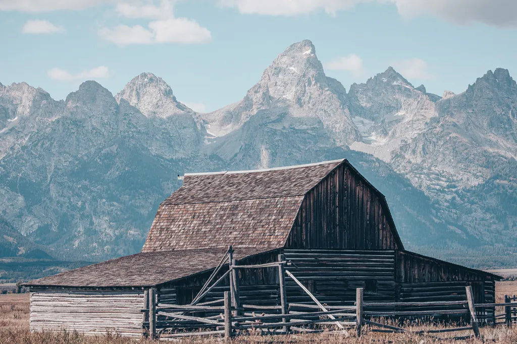 Historic Row II by Nathan Larson. SKU 89455i. Archival Giclee Fine art print for wall decor.