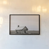 Holding On Sepia by Nathan Larson. shown as a paper print in a black flame. Available as a archival giclee rolled canvas, fine art paper, or poster print. SKU 98154i.