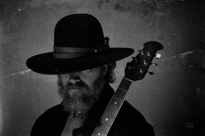 Home on the Range Cowboy I by Nathan Larson. SKU 77195i. Archival Giclee Fine art print for wall decor.