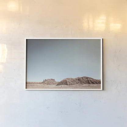 Homeland I by Nathan Larson. shown as a paper print in a white frame. Available as a archival giclee rolled canvas, fine art paper, or poster print. SKU 86710i.