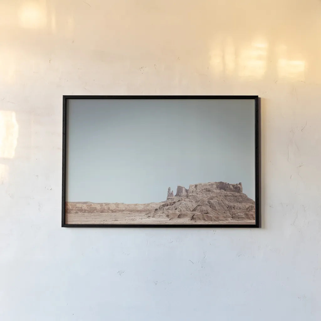 Homeland II by Nathan Larson. shown as a paper print in a black flame. Available as a archival giclee rolled canvas, fine art paper, or poster print. SKU 86711i.