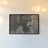 Hungry Bear Sepia by Nathan Larson. shown as a paper print in a black flame. Available as a archival giclee rolled canvas, fine art paper, or poster print. SKU 100757i.