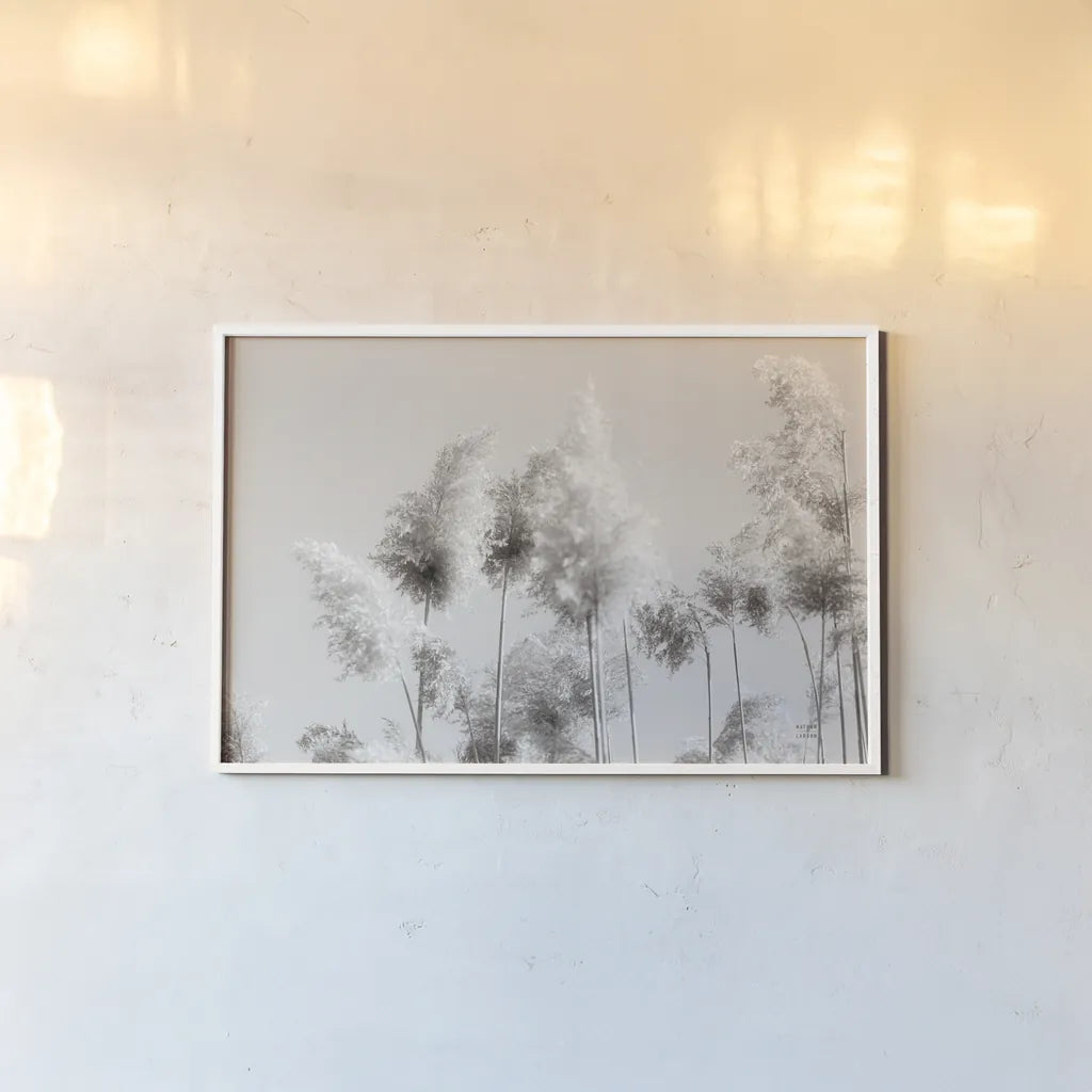 In the Wind III by Nathan Larson. shown as a paper print in a white frame. Available as a archival giclee rolled canvas, fine art paper, or poster print. SKU 79428i.