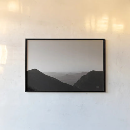 Into the Country by Nathan Larson. shown as a paper print in a black flame. Available as a archival giclee rolled canvas, fine art paper, or poster print. SKU 86075i.