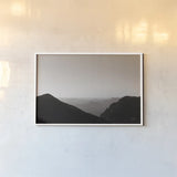Into the Country by Nathan Larson. shown as a paper print in a white frame. Available as a archival giclee rolled canvas, fine art paper, or poster print. SKU 86075i.