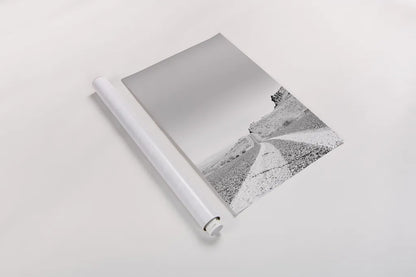 Into the Desert by Nathan Larson. shown as a rolled paper print. Available as archival giclee rolled canvas, fine art paper, or poster print. SKU 72025h.