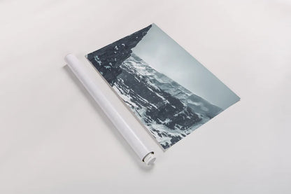 Jasper Mountain Series IV by Nathan Larson. shown as a rolled paper print. Available as archival giclee rolled canvas, fine art paper, or poster print. SKU 93981i.