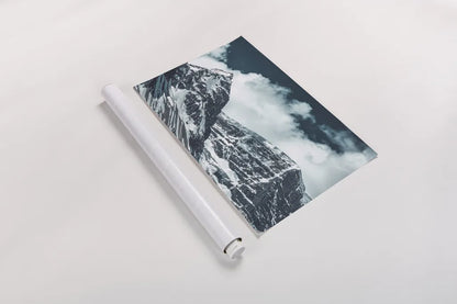 Jasper Mountain Series V by Nathan Larson. shown as a rolled paper print. Available as archival giclee rolled canvas, fine art paper, or poster print. SKU 93982i.