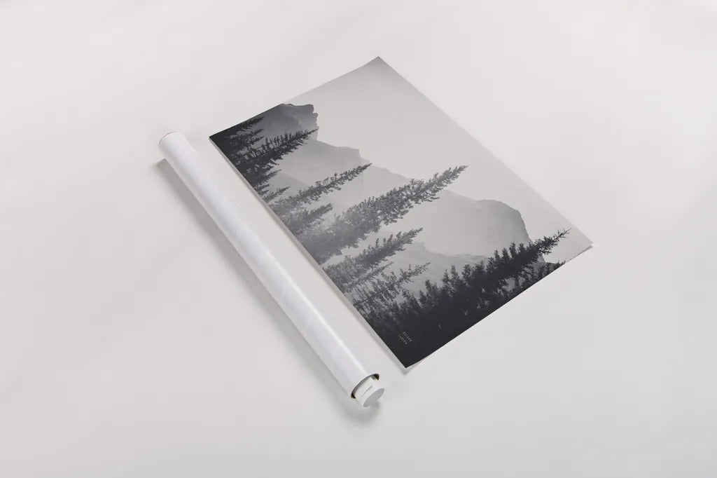 Kananaskis Country by Nathan Larson. shown as a rolled paper print. Available as archival giclee rolled canvas, fine art paper, or poster print. SKU 94836i.