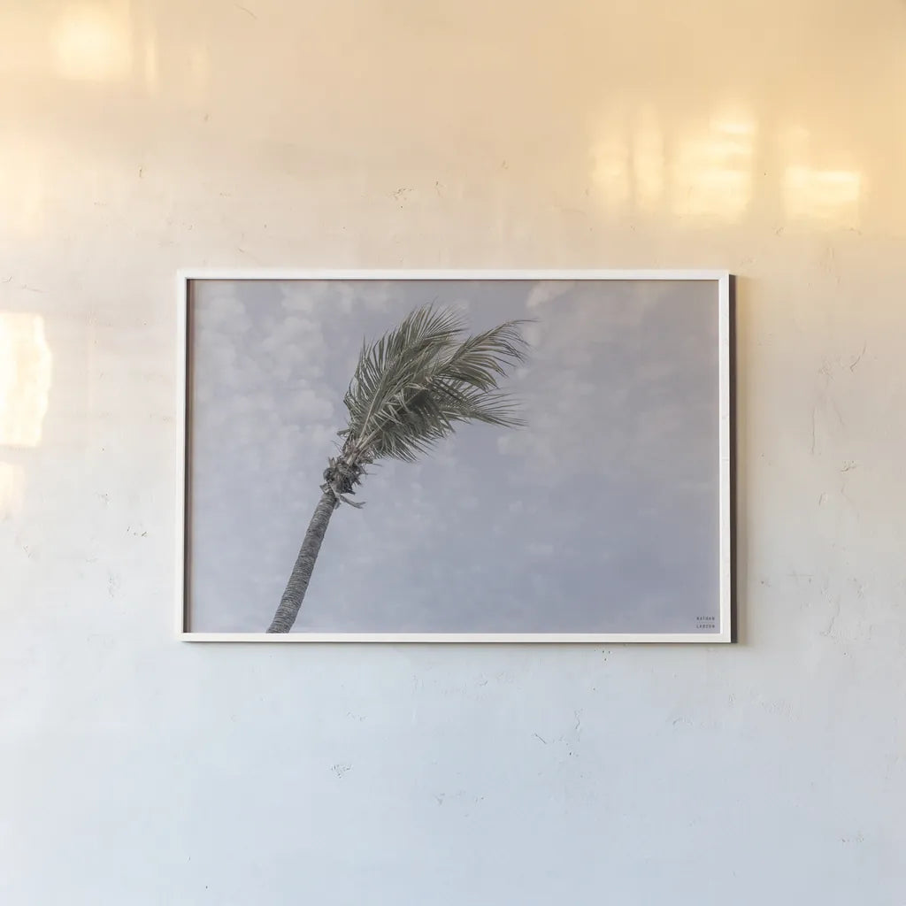 Key West by Nathan Larson. shown as a paper print in a white frame. Available as a archival giclee rolled canvas, fine art paper, or poster print. SKU 97888i.