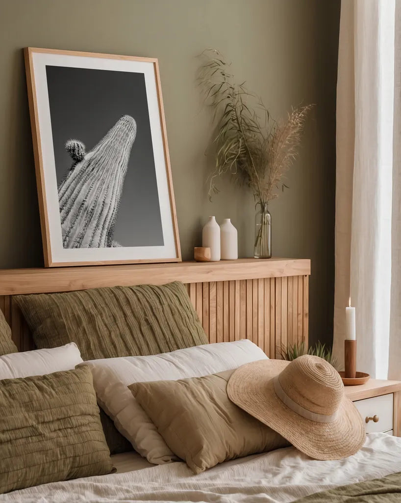 King I v2 by Nathan Larson. shown as a paper print in a natural frame. Available as a archival giclee rolled canvas, fine art paper, or poster print. SKU 80646h.