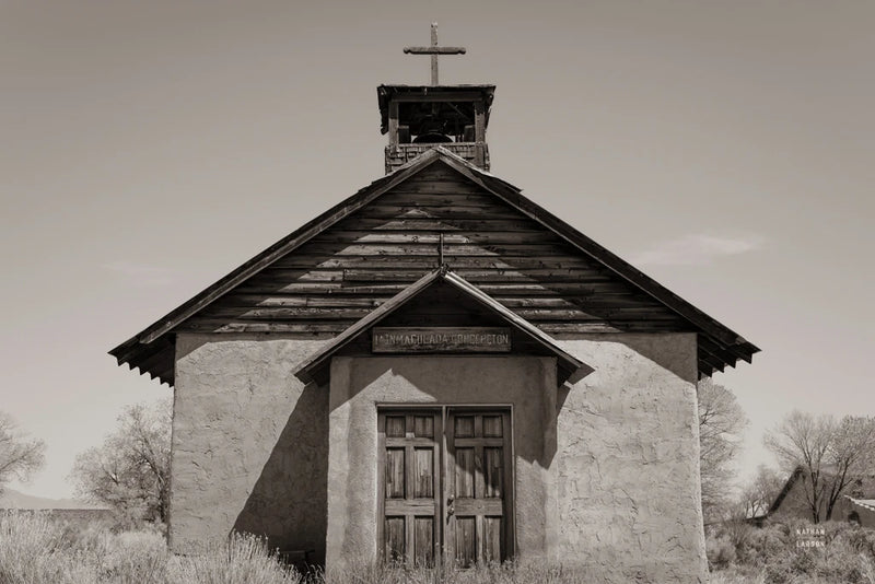 La Immaculada Concepcion Sepia by Nathan Larson