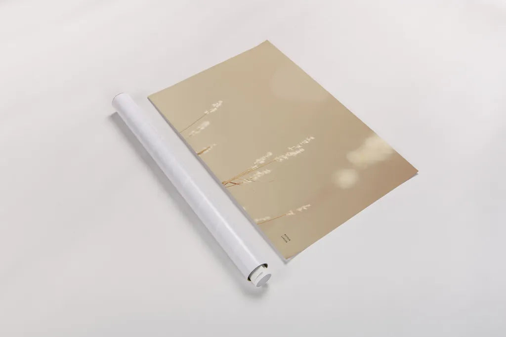 Lakeside Grasses I by Nathan Larson. shown as a rolled paper print. Available as archival giclee rolled canvas, fine art paper, or poster print. SKU 76208i.