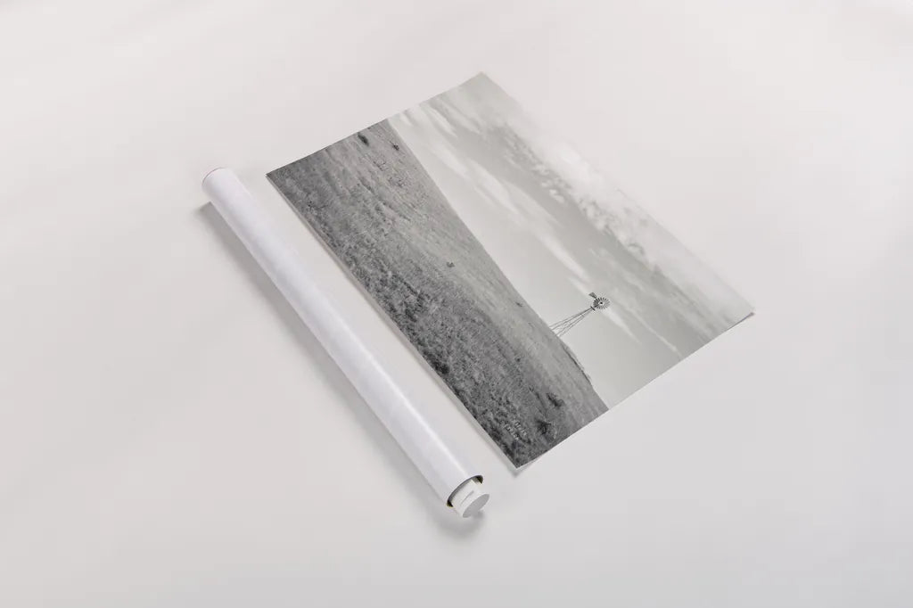 Last Well by Nathan Larson. shown as a rolled paper print. Available as archival giclee rolled canvas, fine art paper, or poster print. SKU 87639i.