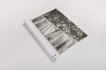 Laundry Day I Neutral by Nathan Larson. shown as a rolled paper print. Available as archival giclee rolled canvas, fine art paper, or poster print. SKU 99411i.